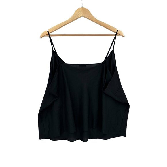 Talbots Camisole Womens Size 22W Petite Cropped Fairygoth Whimsigoth Black - Picture 5 of 5